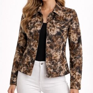 Chico's Multicolor Jean Jacket